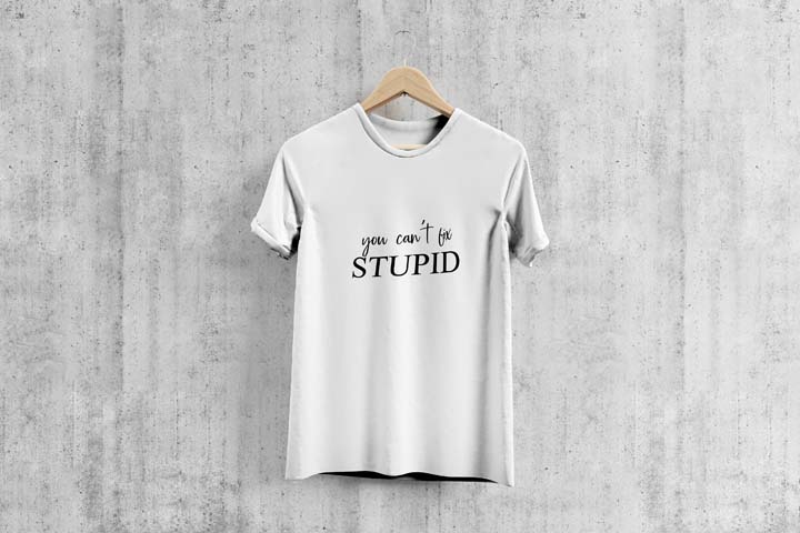 You Can't Fix Stupid - T-Shirt